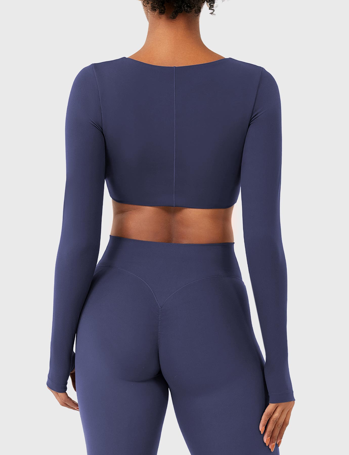 Yeoreo Agantha Ruched Long Sleeve Top