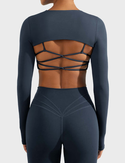 Yeoreo Crissy Long Sleeve Bolero Shrug