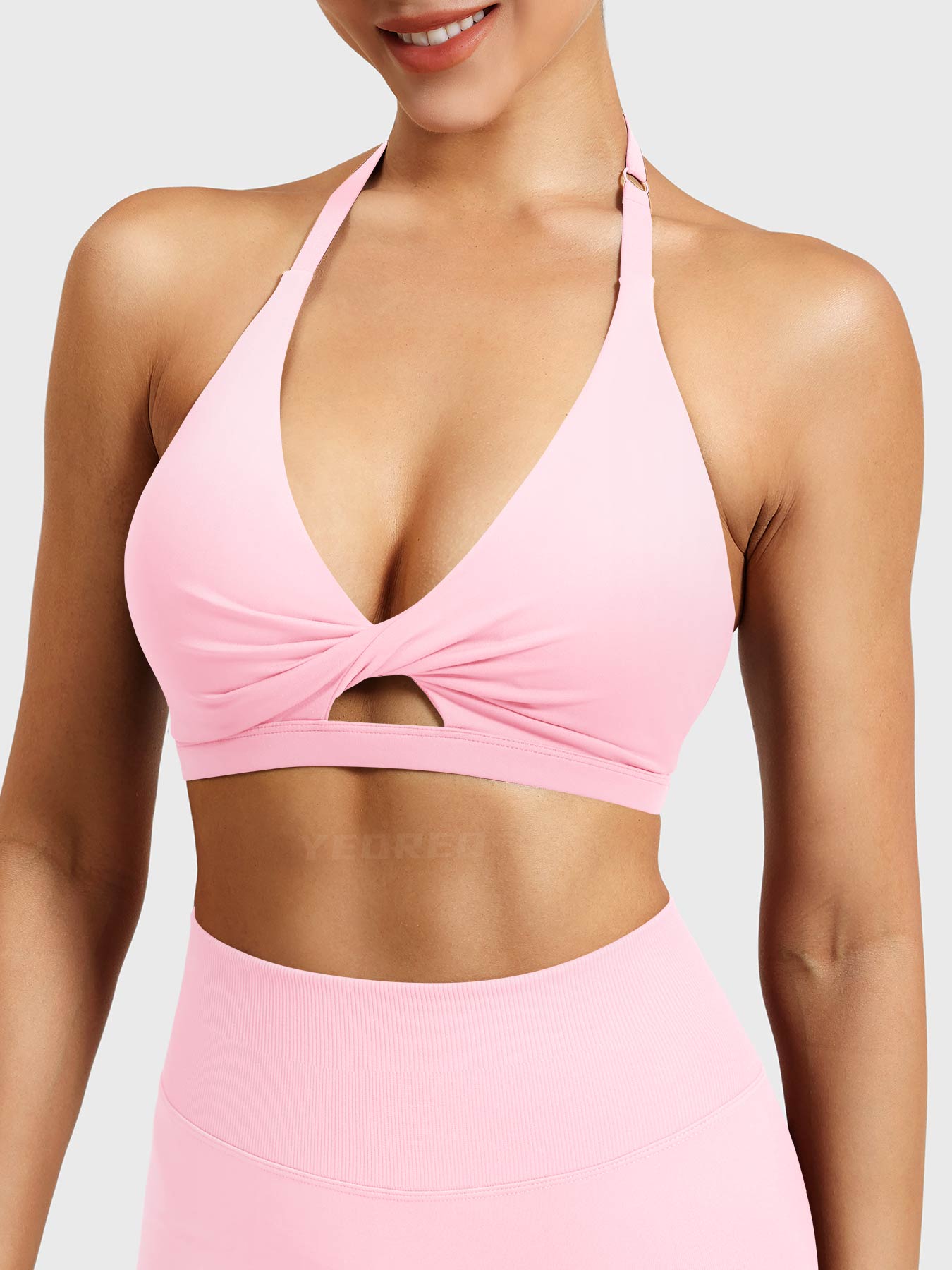 Vaeryn Micaela Twist Front Sports Bra