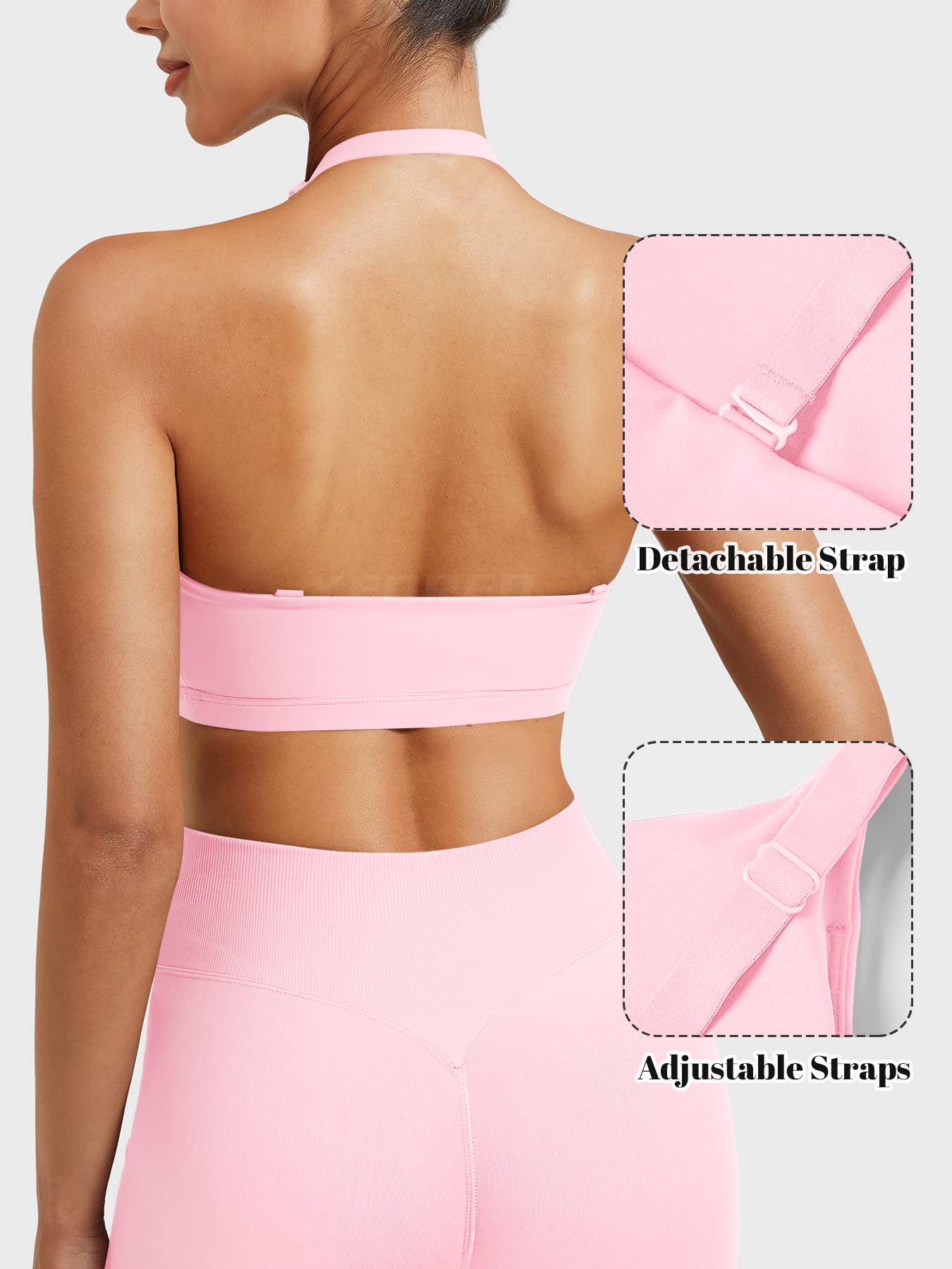 Vaeryn Micaela Twist Front Sports Bra