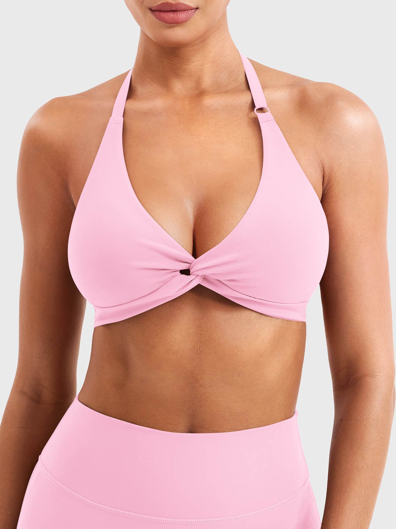 Vaeryn Melisy Halter Sports Bra