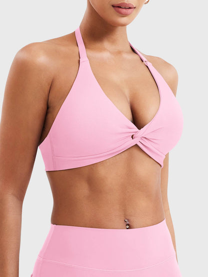 Vaeryn Melisy Halter Sports Bra