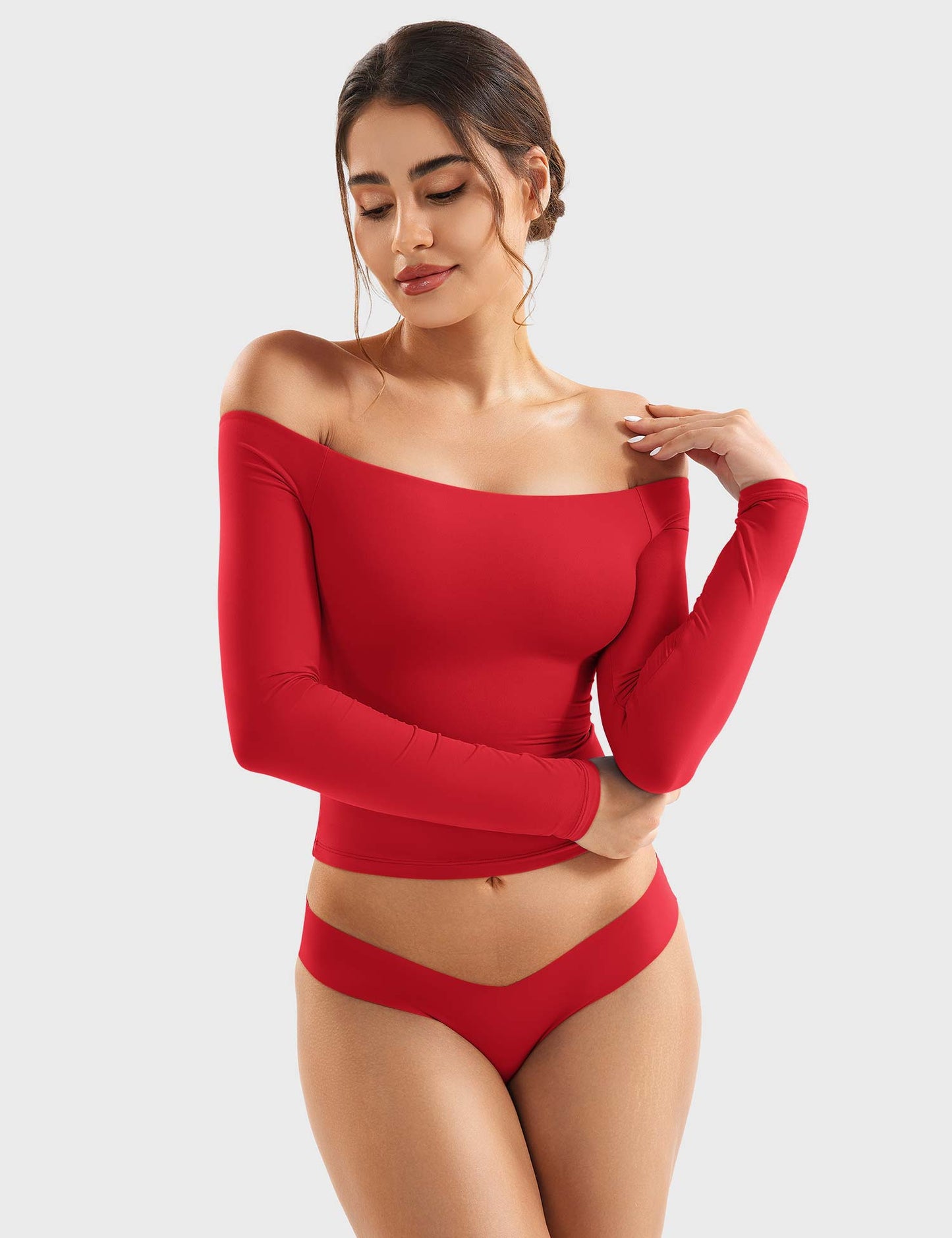 Vaeryn Luzlie Off Shoulder Top