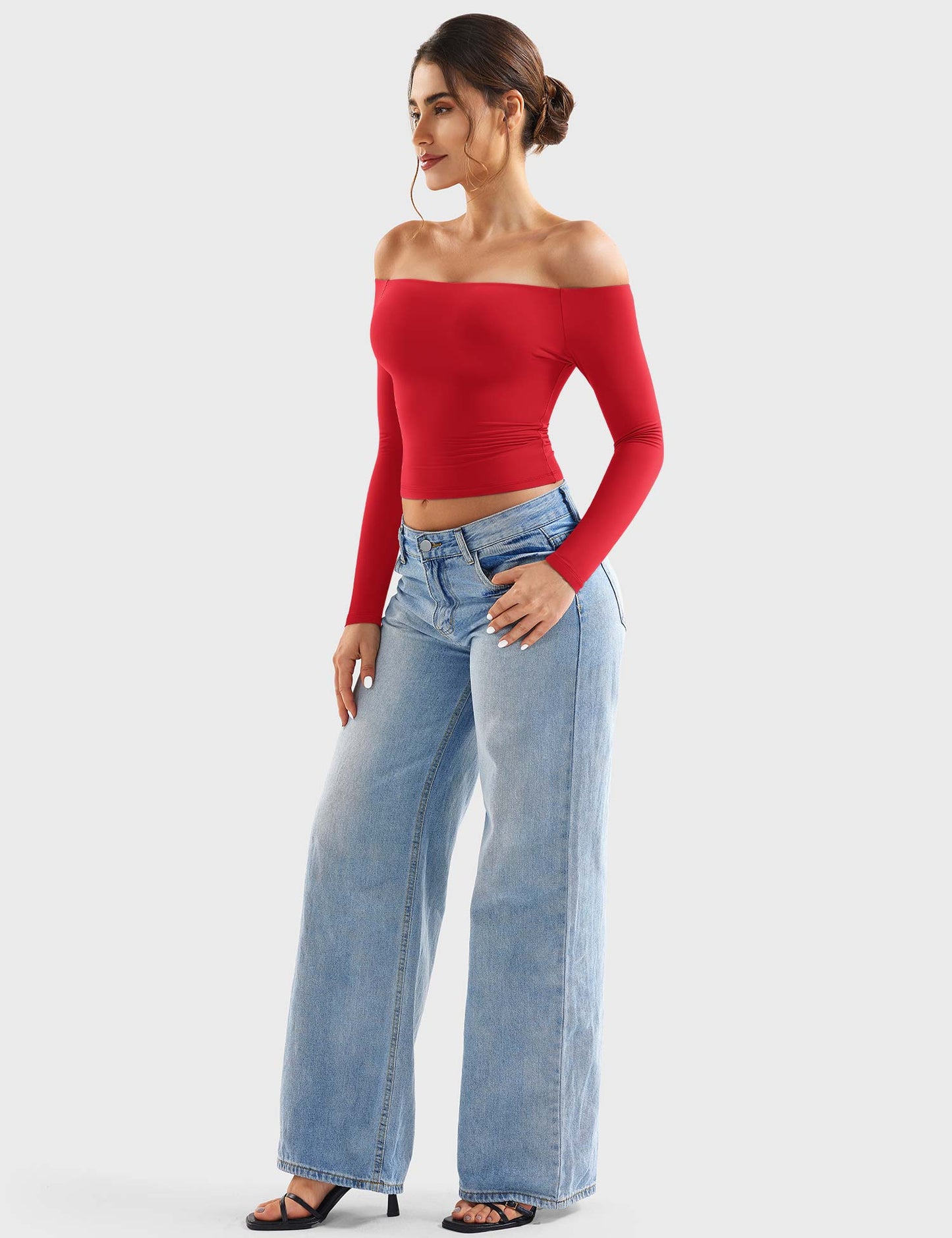 Vaeryn Luzlie Off Shoulder Top