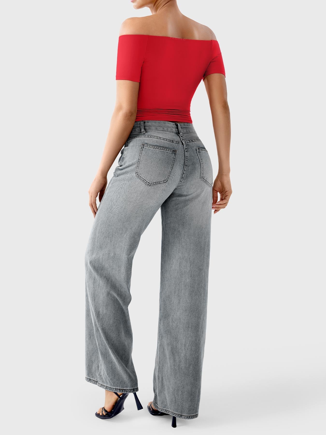 Vaeryn Luzlie Off Shoulder Short Sleeves