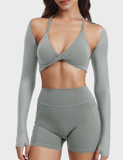 Vaeryn Kozie Long Sleeve Bolero Shrug