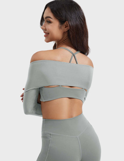 Vaeryn Kozie Long Sleeve Bolero Shrug