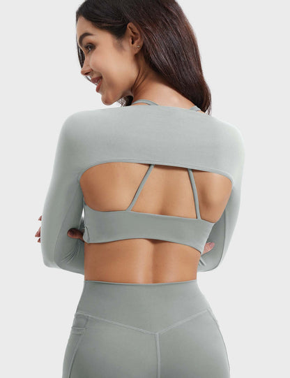 Vaeryn Kozie Long Sleeve Bolero Shrug