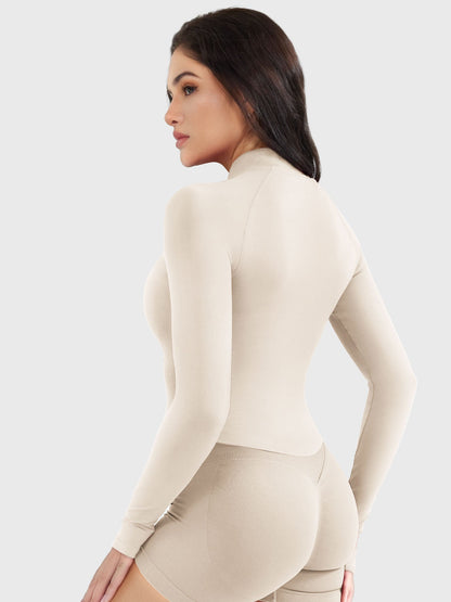 Vaeryn Seamless Zip Up Gym Jacket