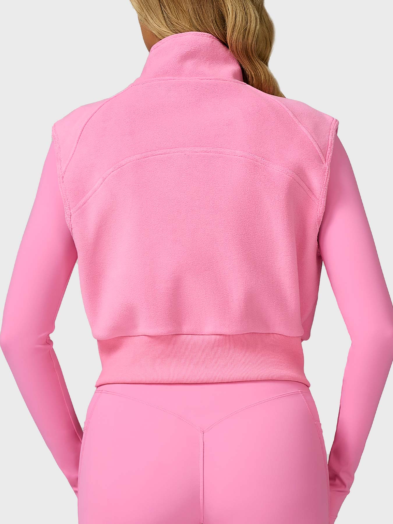 Yeoreo Eden Cropped Fleece Vest
