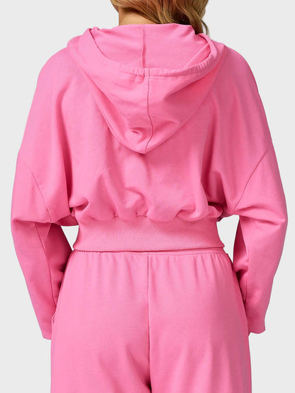 Vaeryn Sabrina Cropped Zip Hoodies