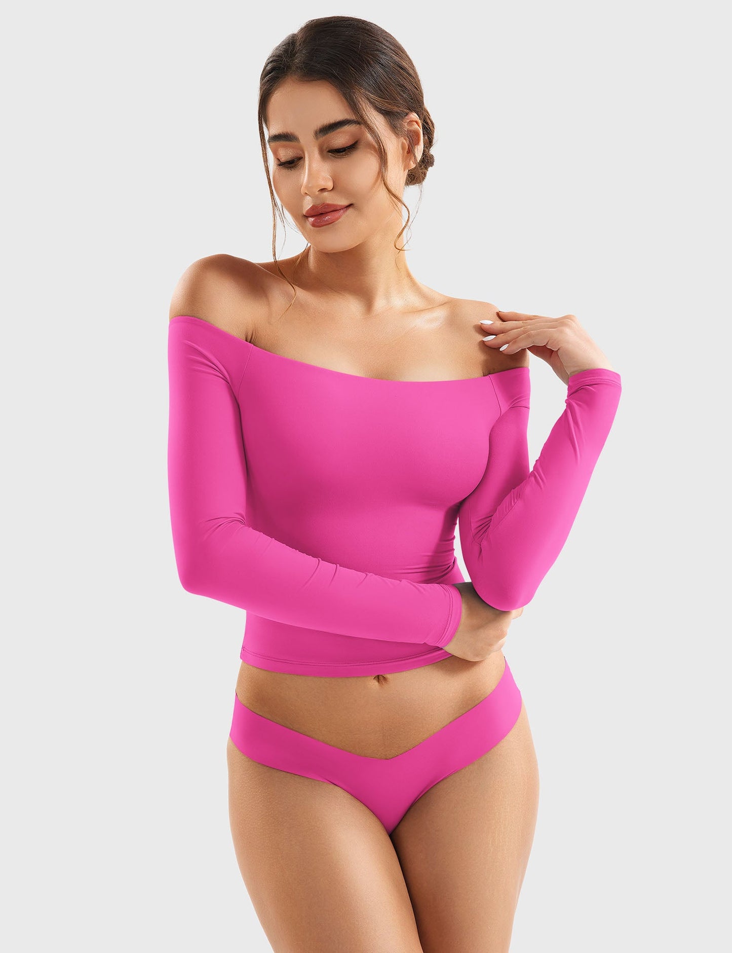 Vaeryn Luzlie Off Shoulder Top