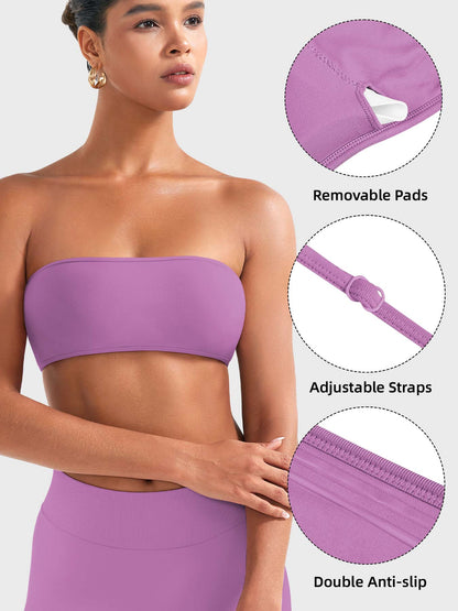 Yeoreo Alvna SoftHue Bandeau Sports Bra