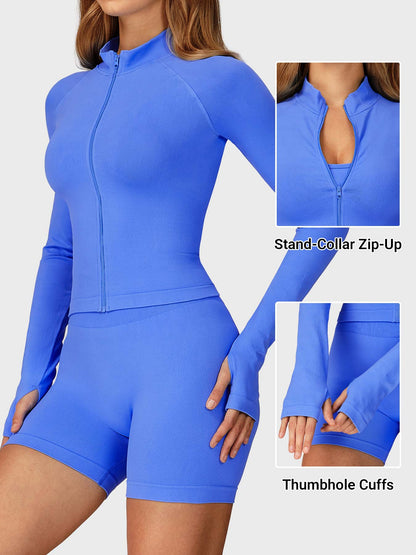 Yeoreo Alina Seamless Zip Up Jacket