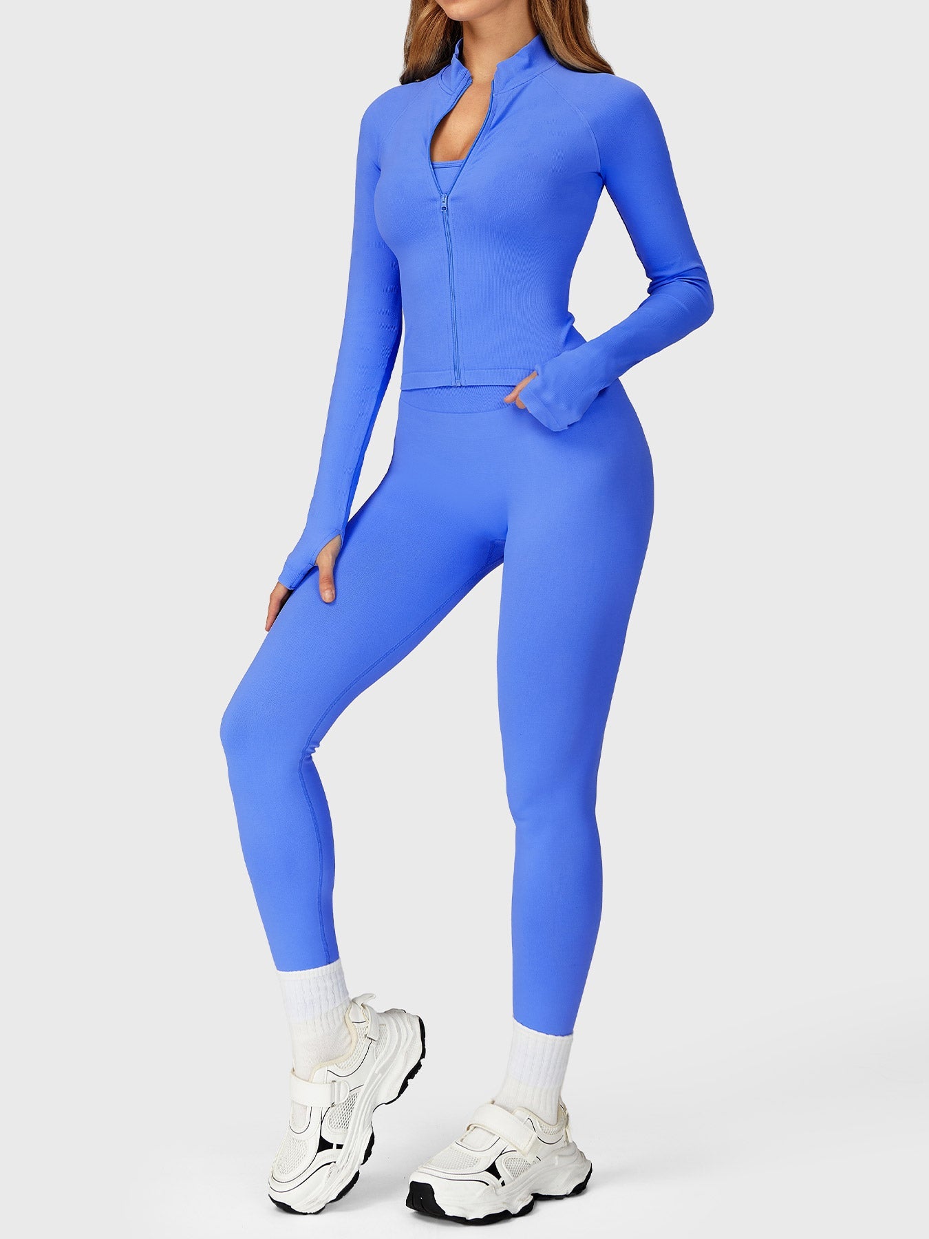 Yeoreo Alina Seamless Zip Up Jacket