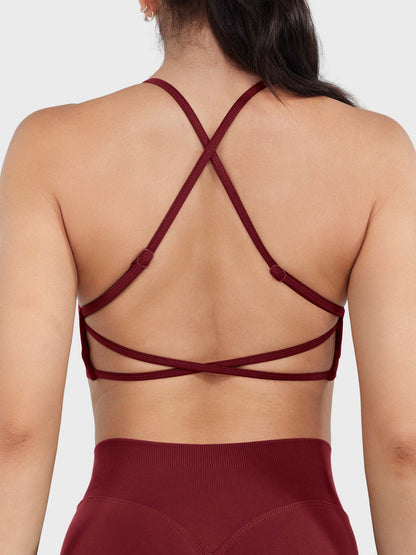 Yeoreo Acuffny High Neck Backless Sports Bra