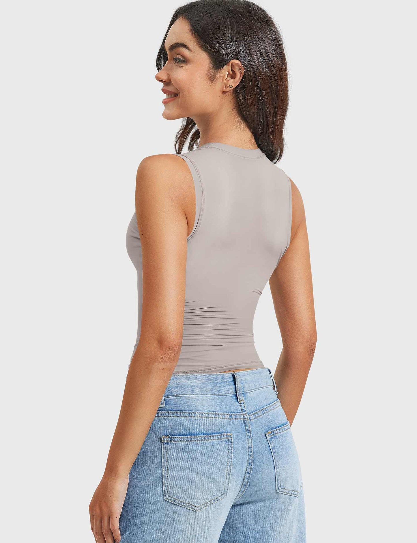 Vaeryn Sweeney Mock Neck Tank