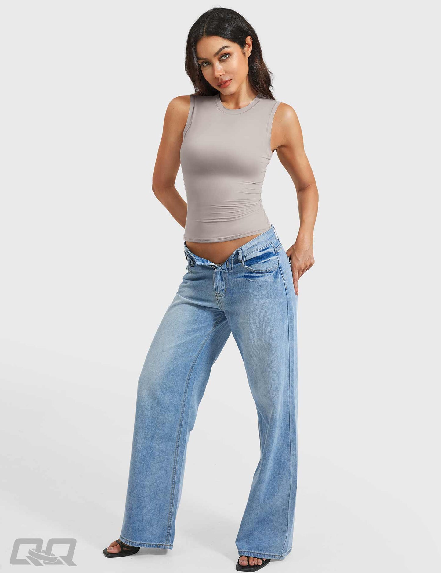 Vaeryn Sweeney Mock Neck Tank