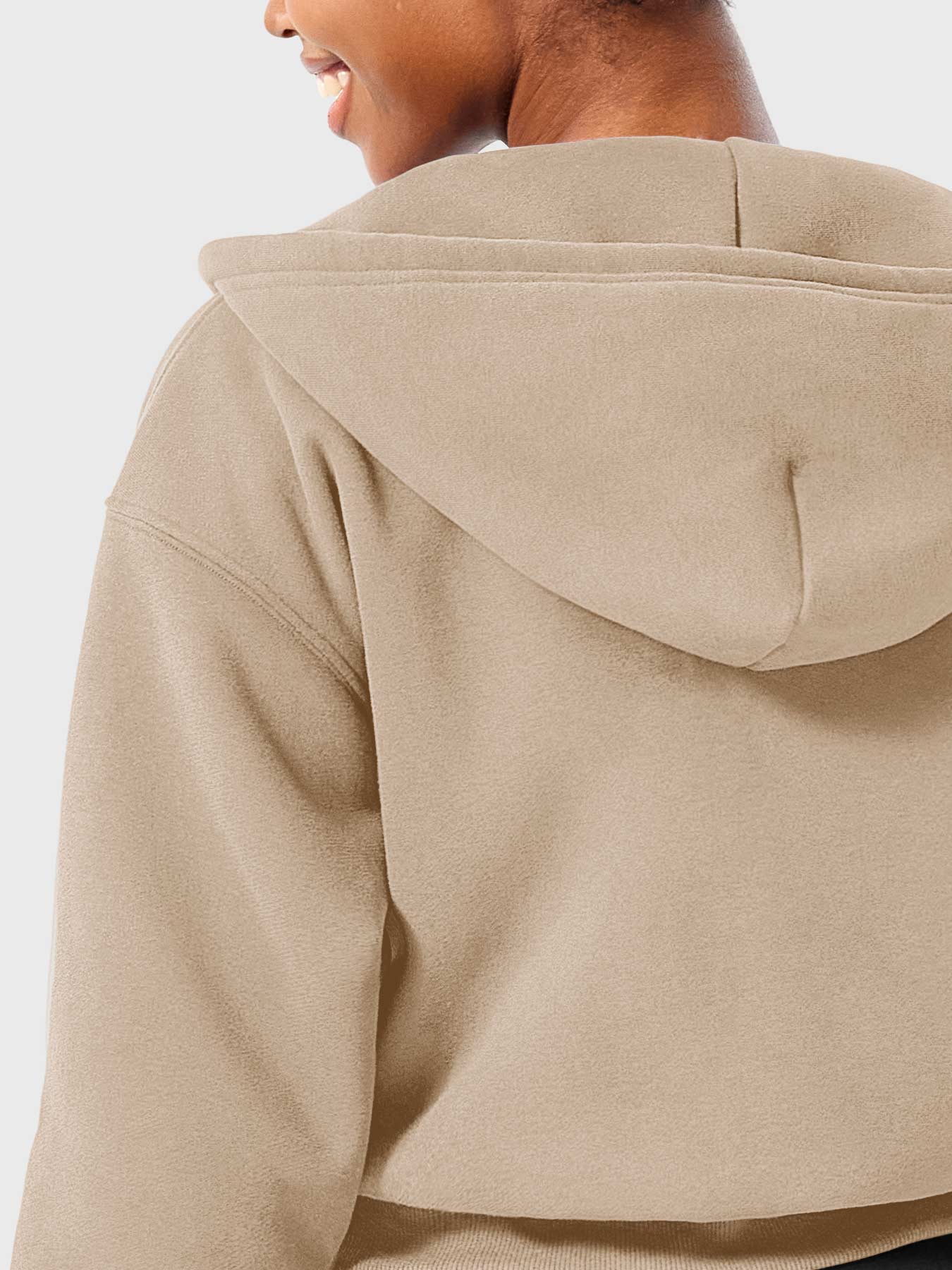 Vaeryn Katrine Zip Up Fleece Hoodies