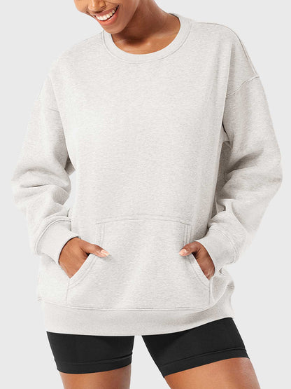 Vaeryn Jocely Oversized Fleece Sweatshirts
