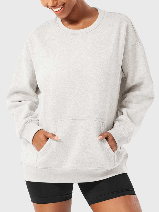 Vaeryn Jocely Oversized Fleece Sweatshirts