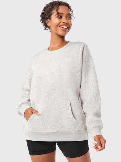 Vaeryn Jocely Oversized Fleece Sweatshirts