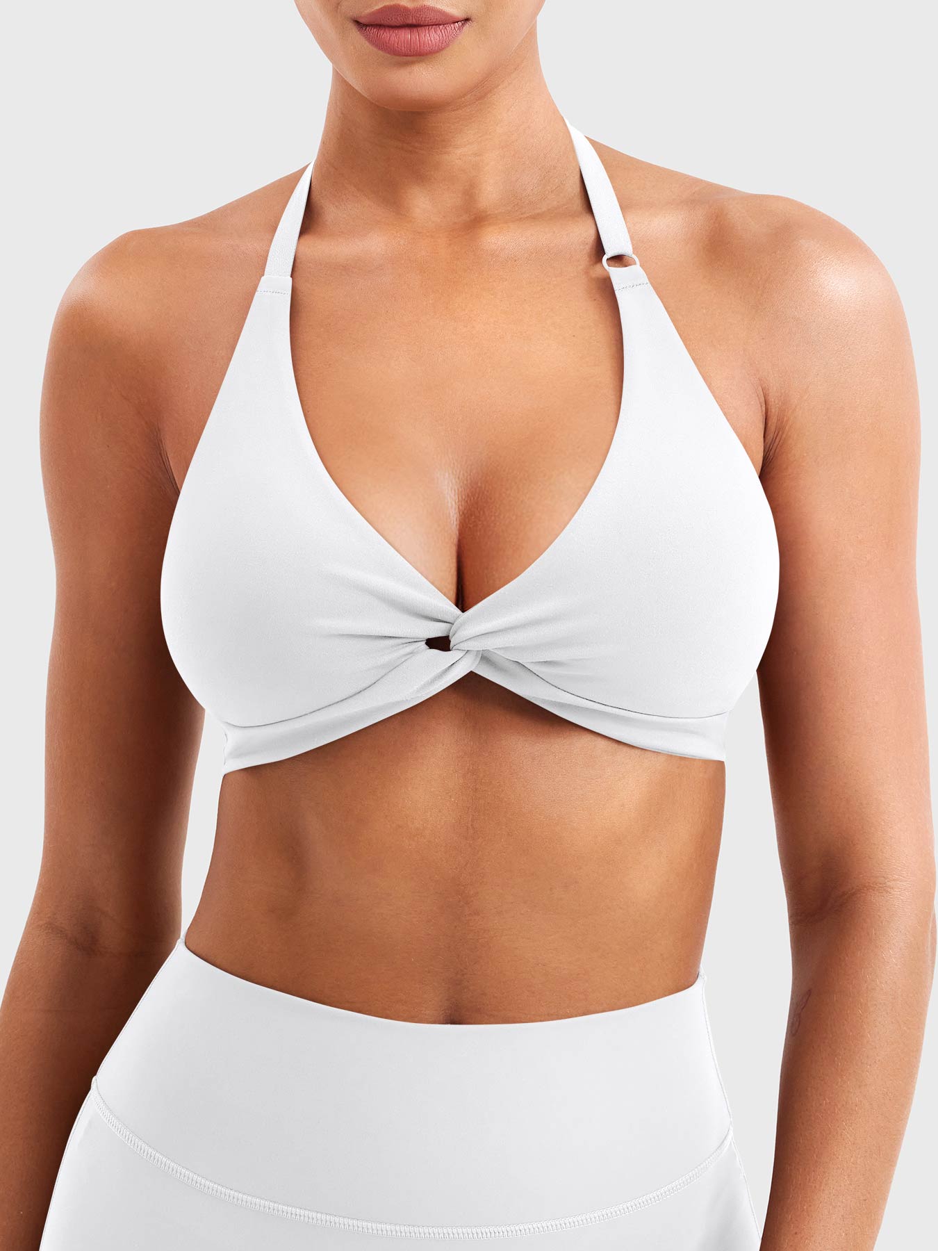 Vaeryn Melisy Halter Sports Bra