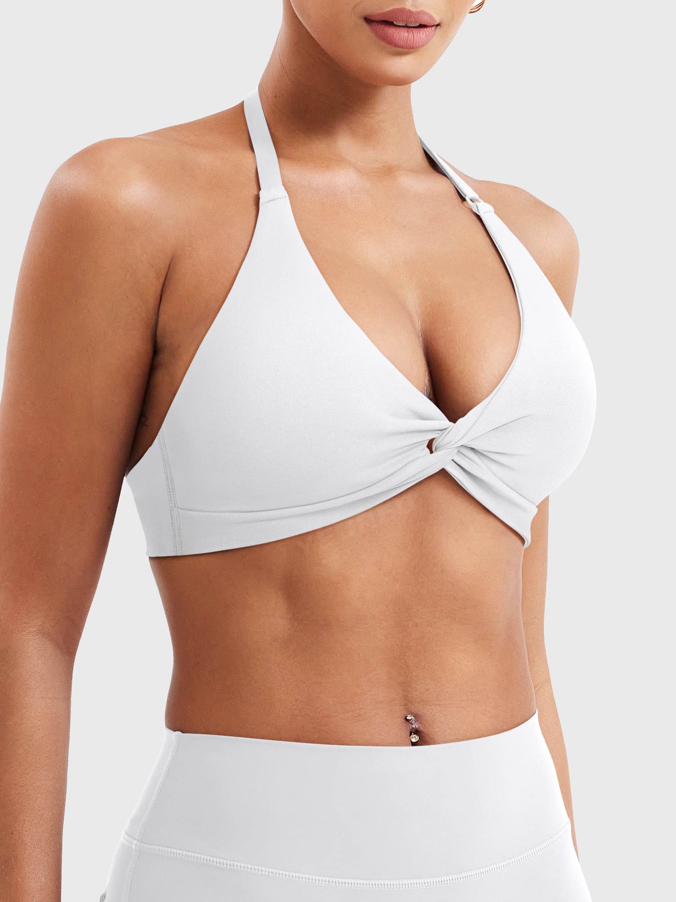 Vaeryn Melisy Halter Sports Bra