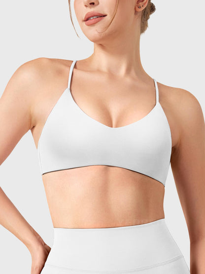Vaeryn Zaahira V-Neck Adjustable Sports Bra