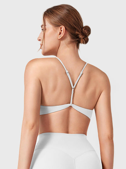 Vaeryn Zaahira V-Neck Adjustable Sports Bra