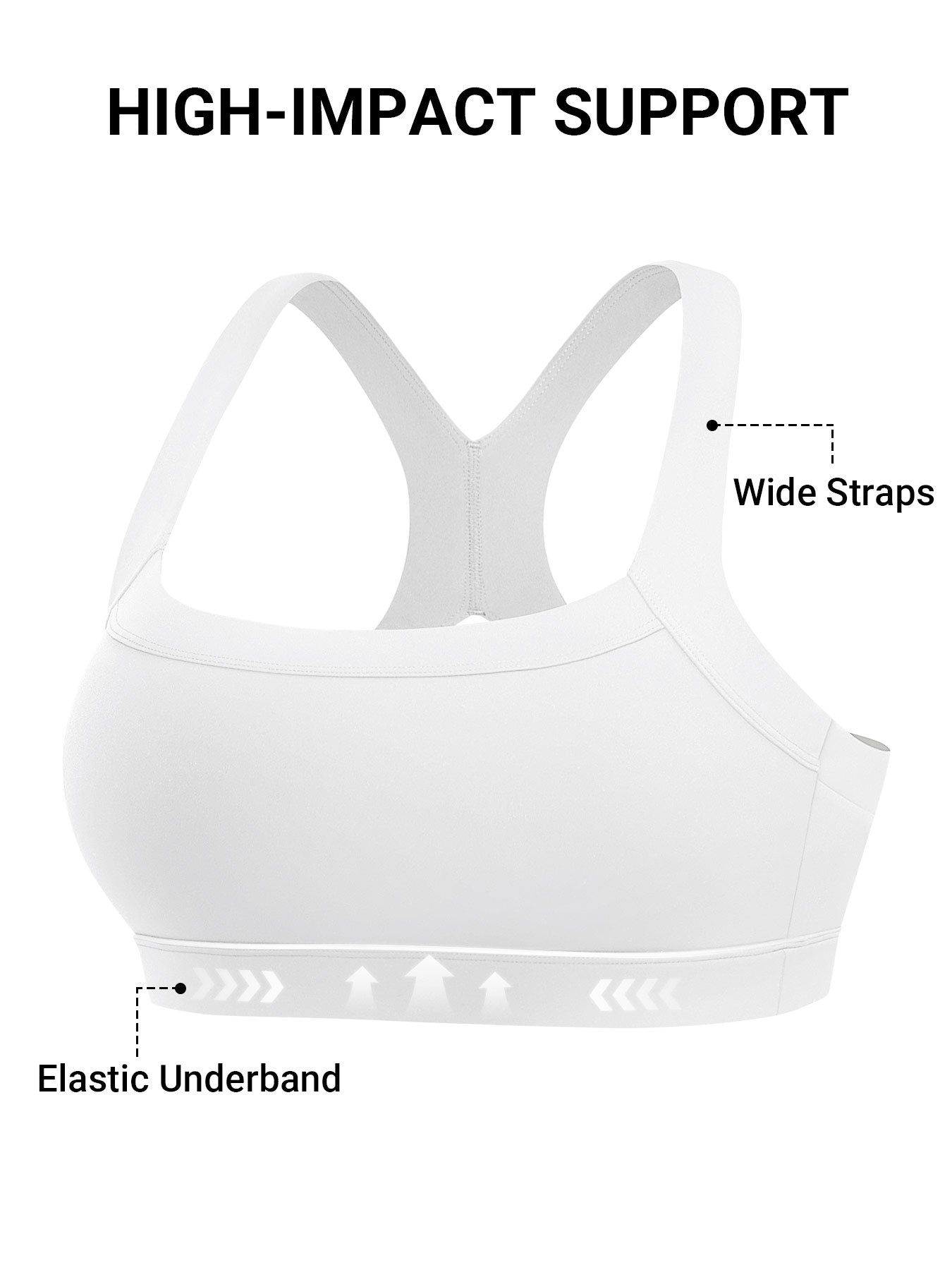 Vaeryn Tracii High Impact Sports Bra
