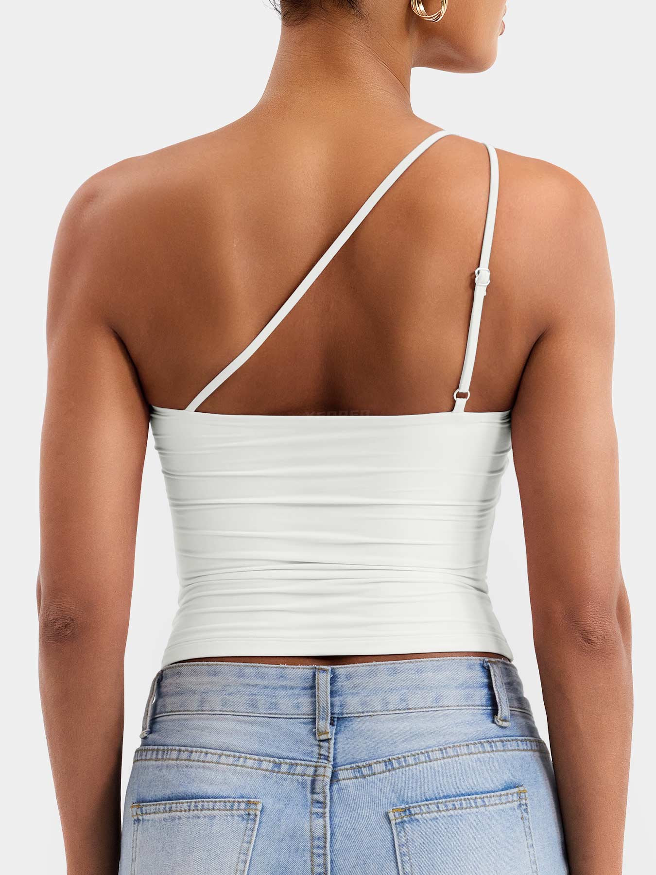 Yeoreo Fanciy One Shoulder Tank Top