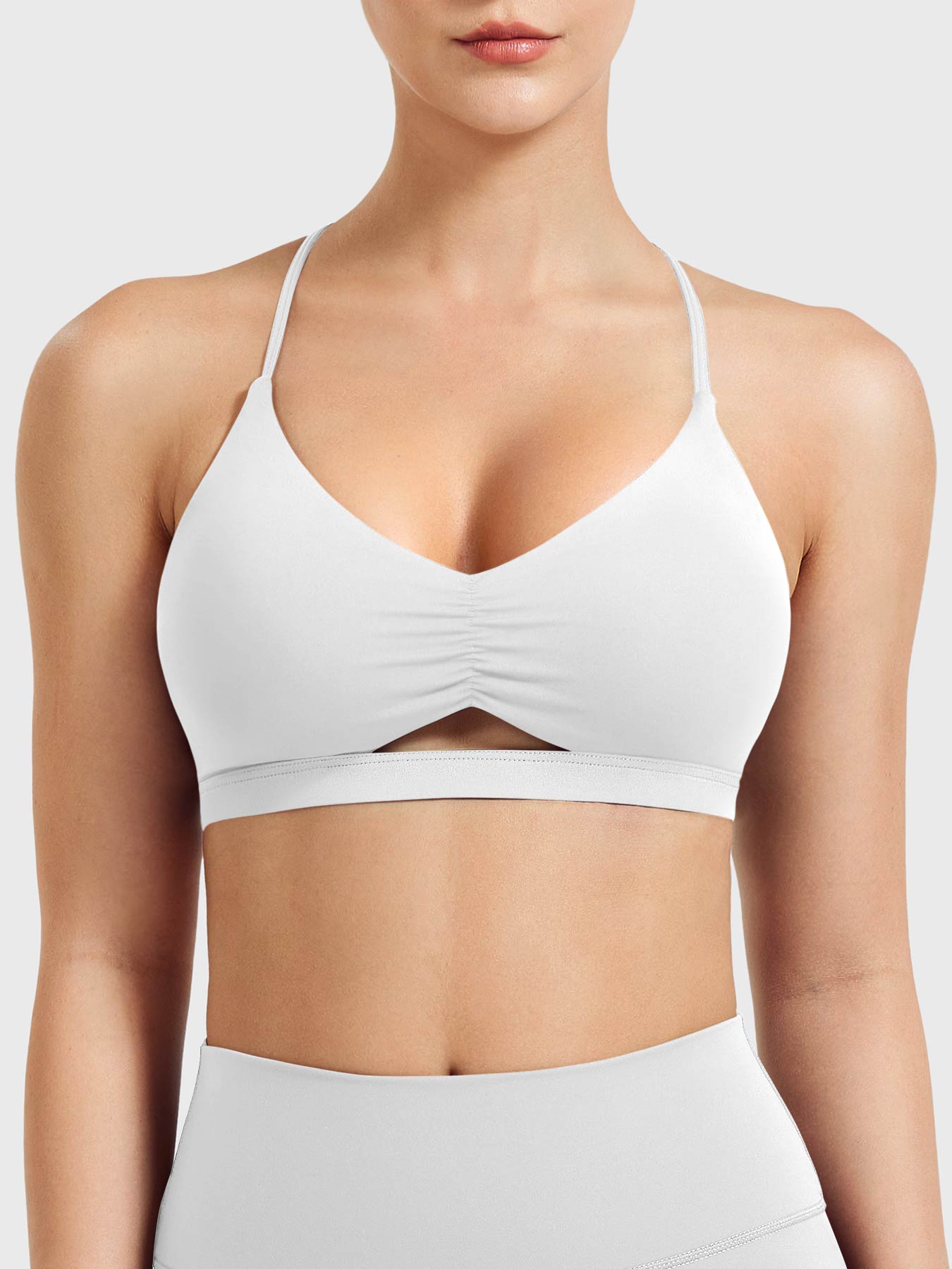 Yeoreo Chilene Criss Cross Back Sports Bra