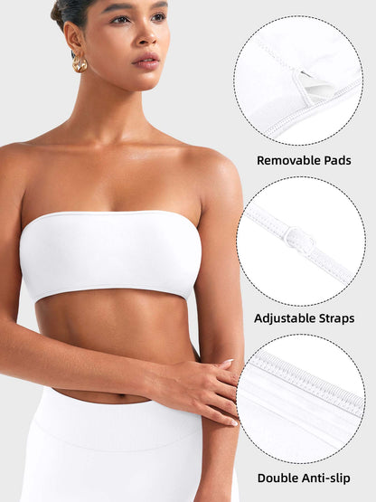 Yeoreo Alvna SoftHue Bandeau Sports Bra