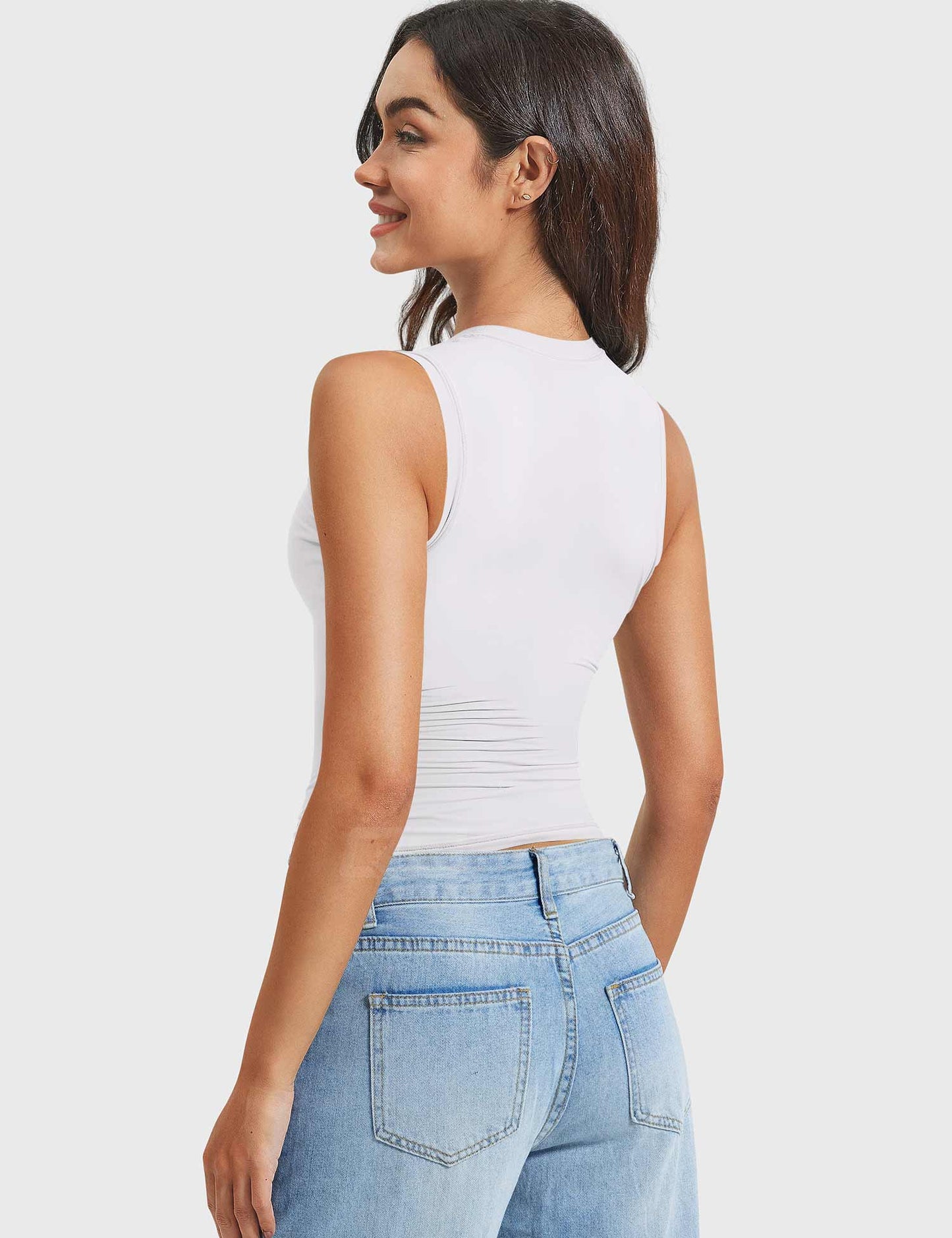Vaeryn Sweeney Mock Neck Tank
