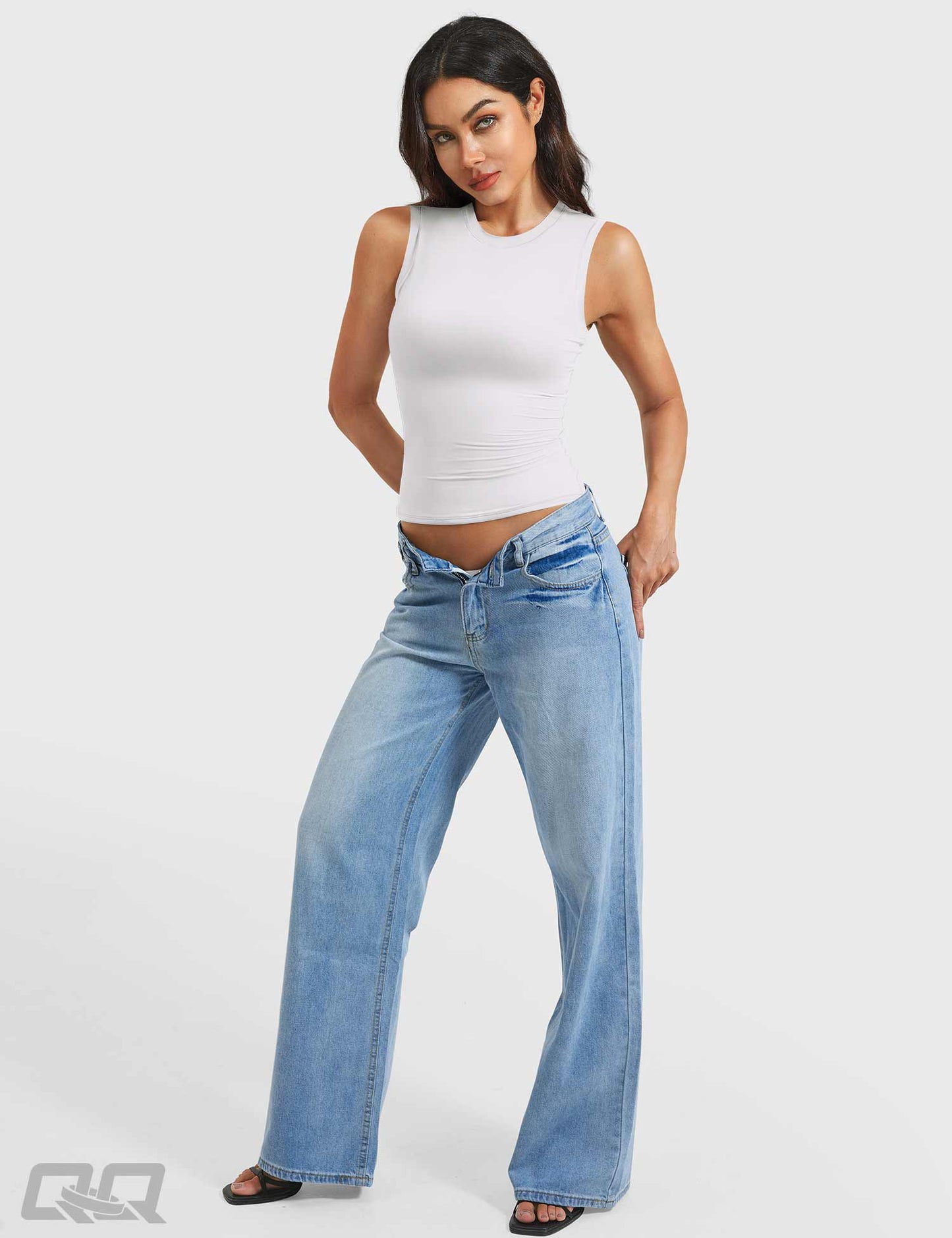 Vaeryn Sweeney Mock Neck Tank