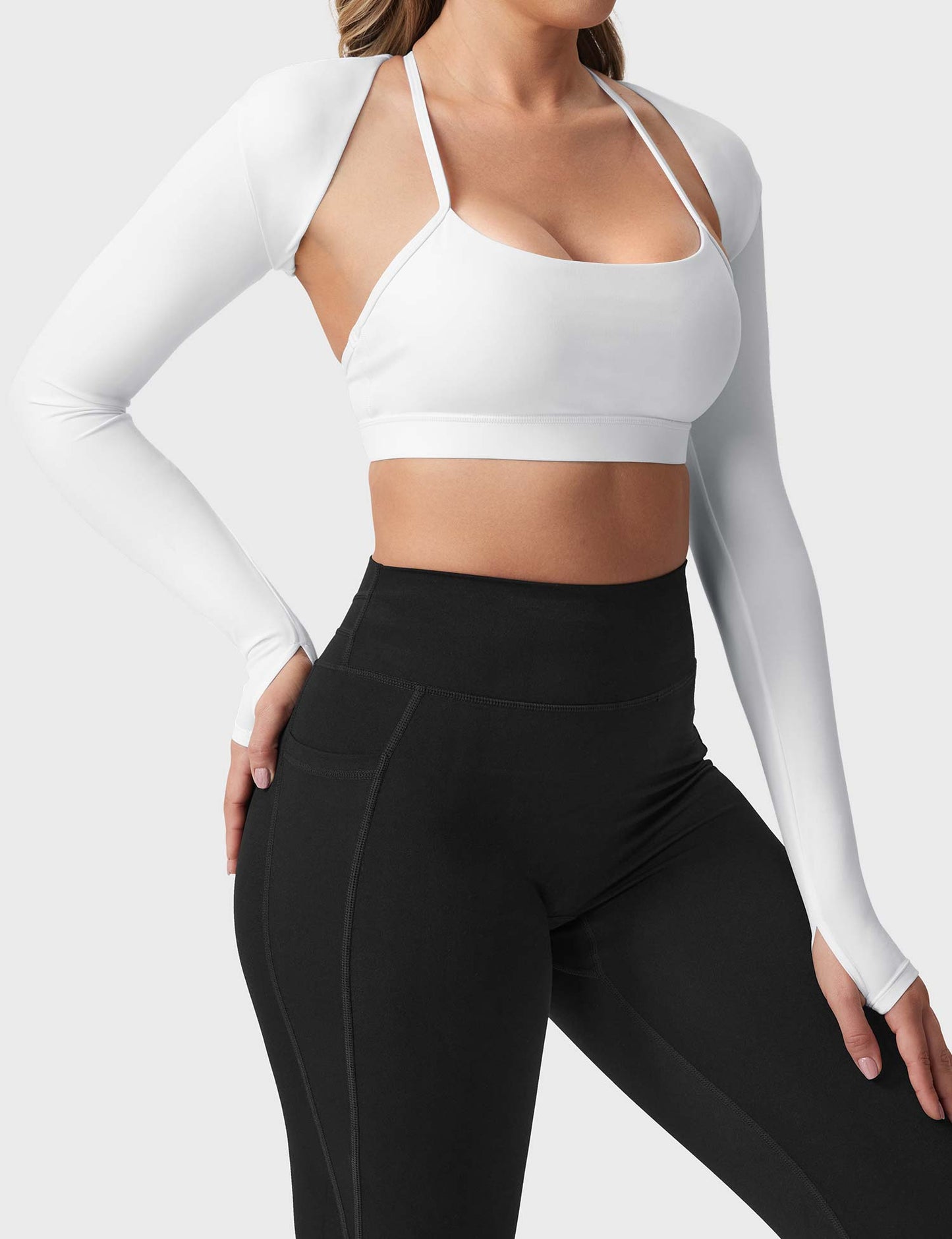 Vaeryn Mini Long Sleeve Bolero Shrug