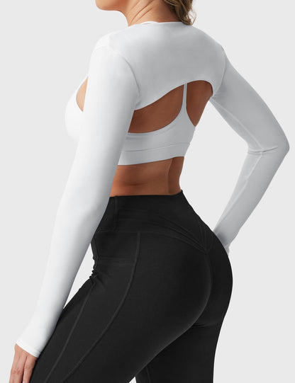Vaeryn Mini Long Sleeve Bolero Shrug