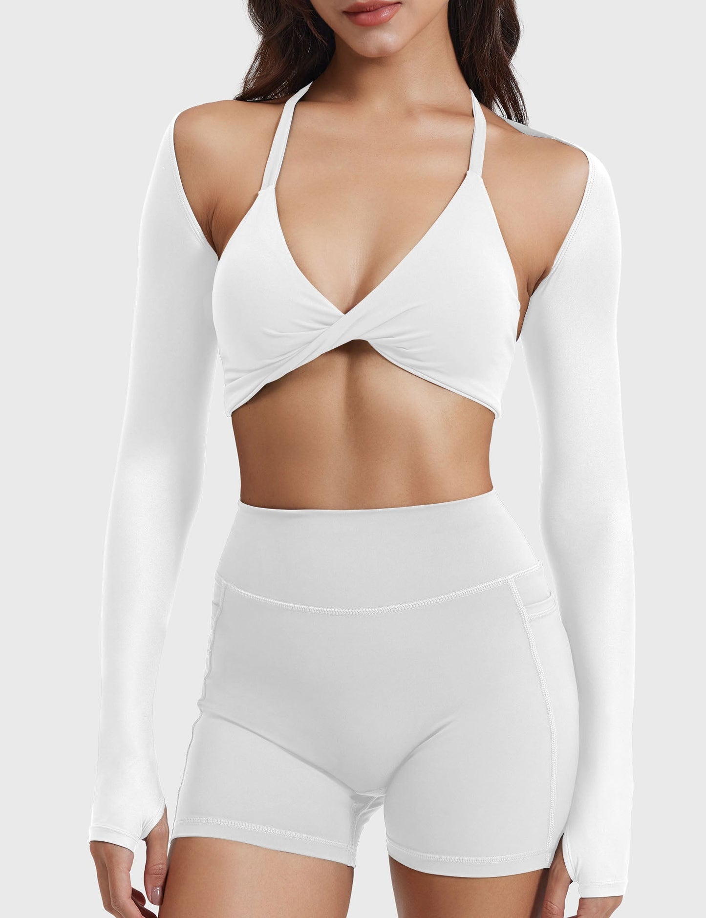 Vaeryn Kozie Long Sleeve Bolero Shrug