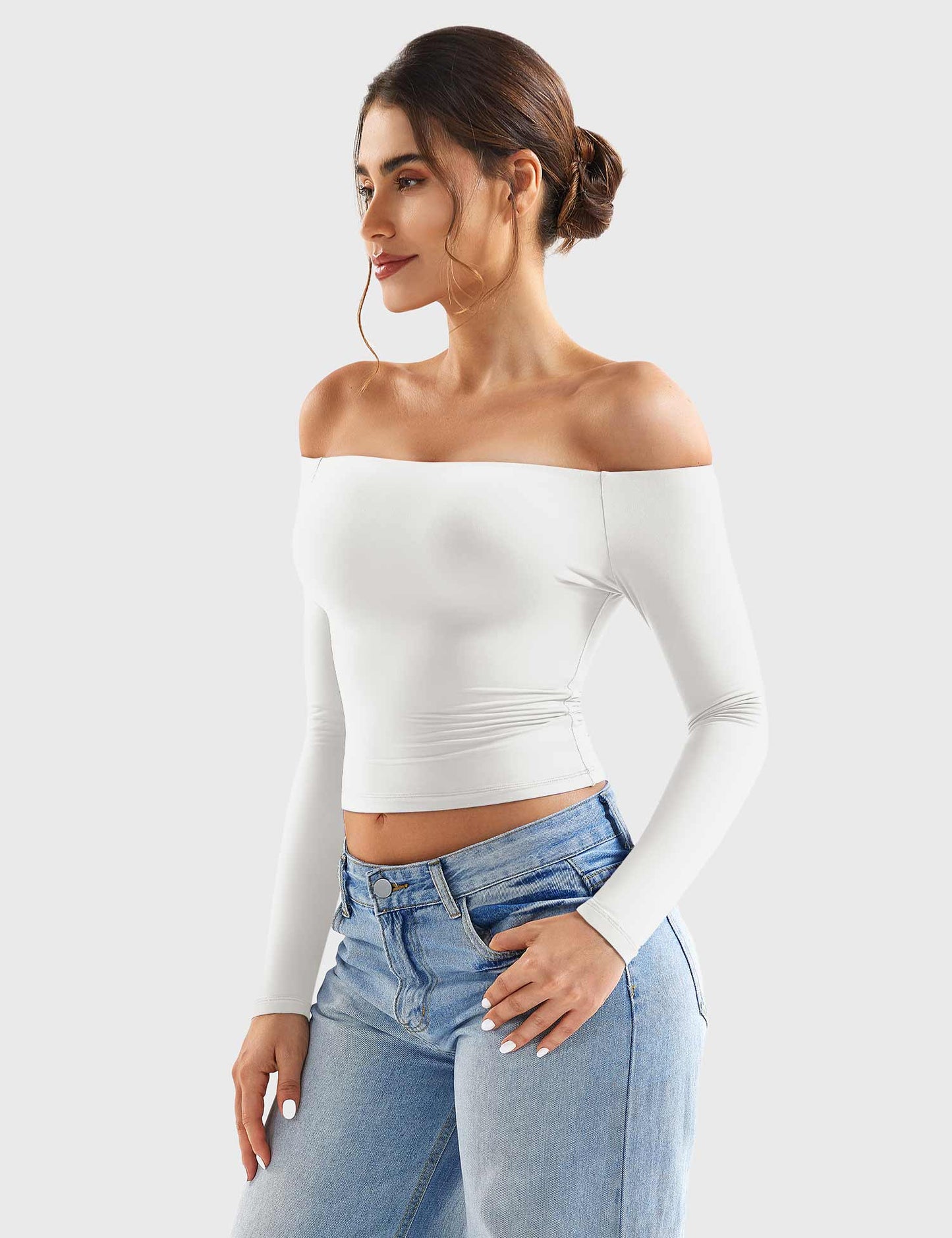 Vaeryn Luzlie Off Shoulder Top