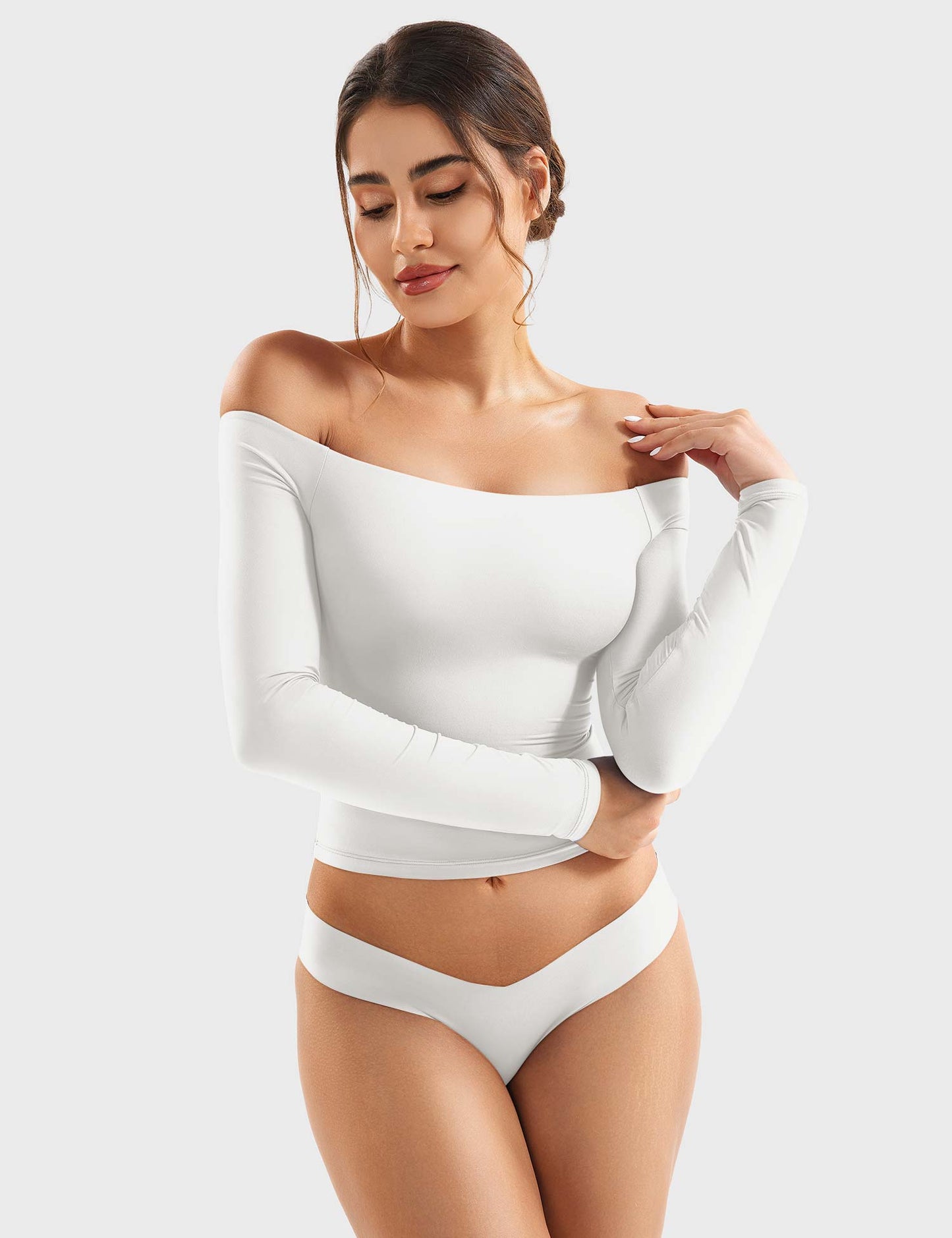 Vaeryn Luzlie Off Shoulder Top