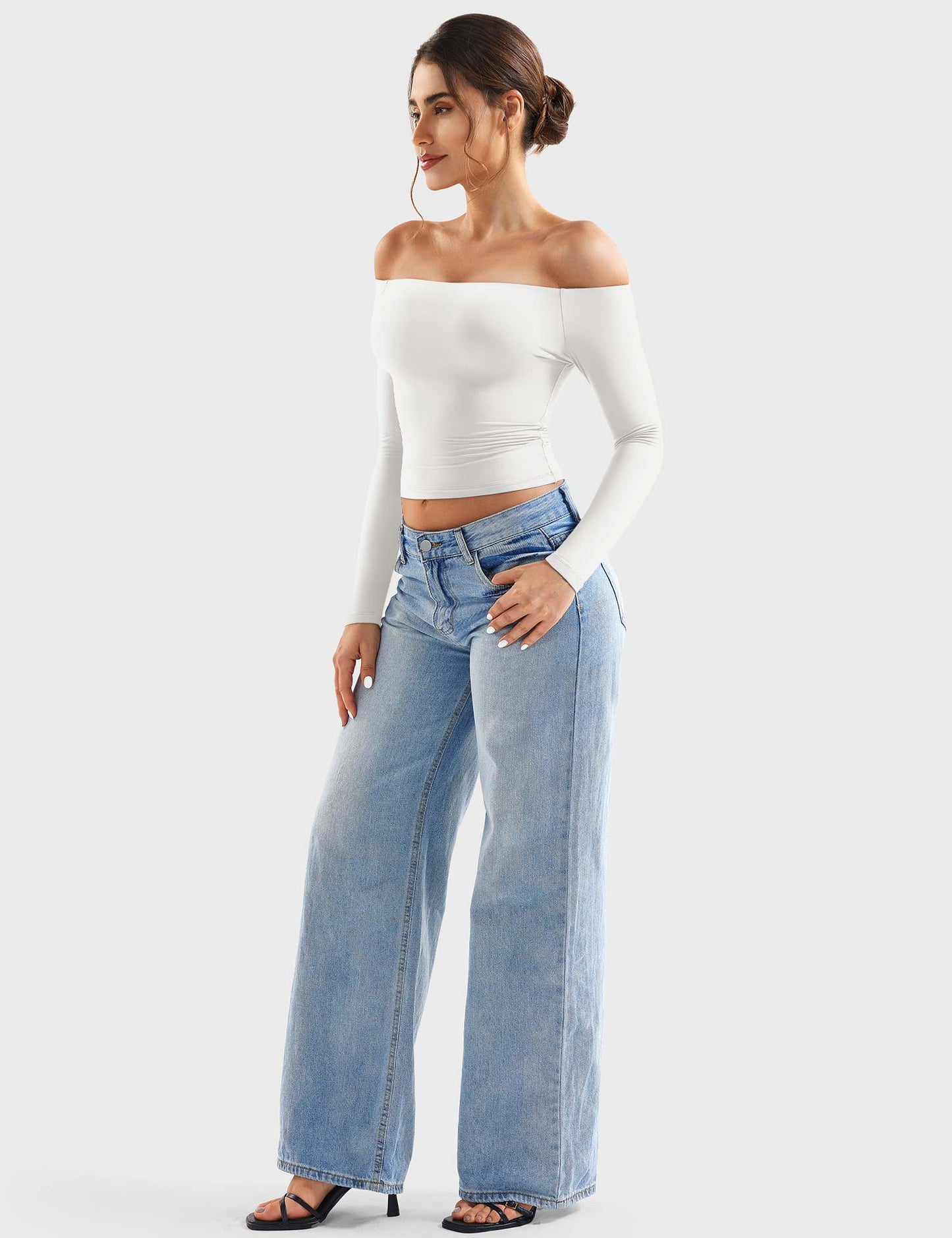 Vaeryn Luzlie Off Shoulder Top