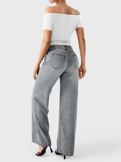Vaeryn Luzlie Off Shoulder Short Sleeves