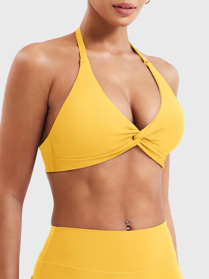 Vaeryn Melisy Halter Sports Bra