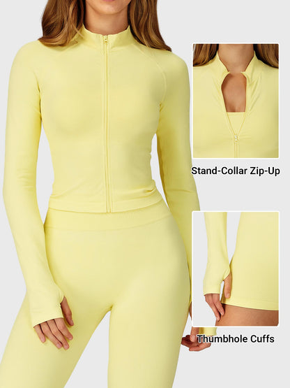 Yeoreo Alina Seamless Zip Up Jacket