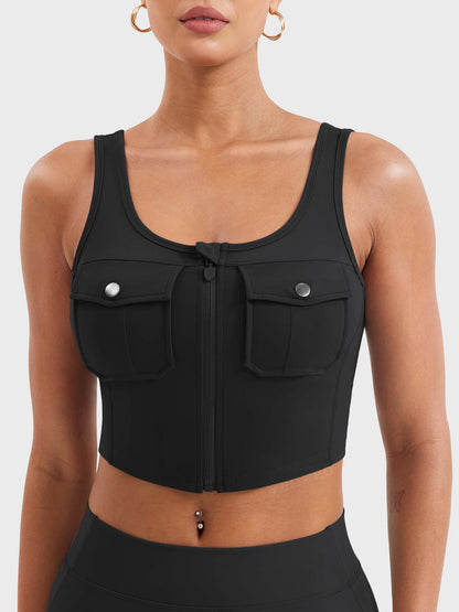 Vaeryn Yvetty CoreFlex Crop Tank