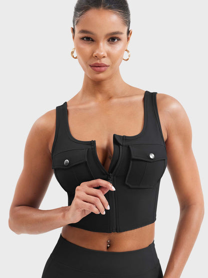 Vaeryn Yvetty CoreFlex Crop Tank