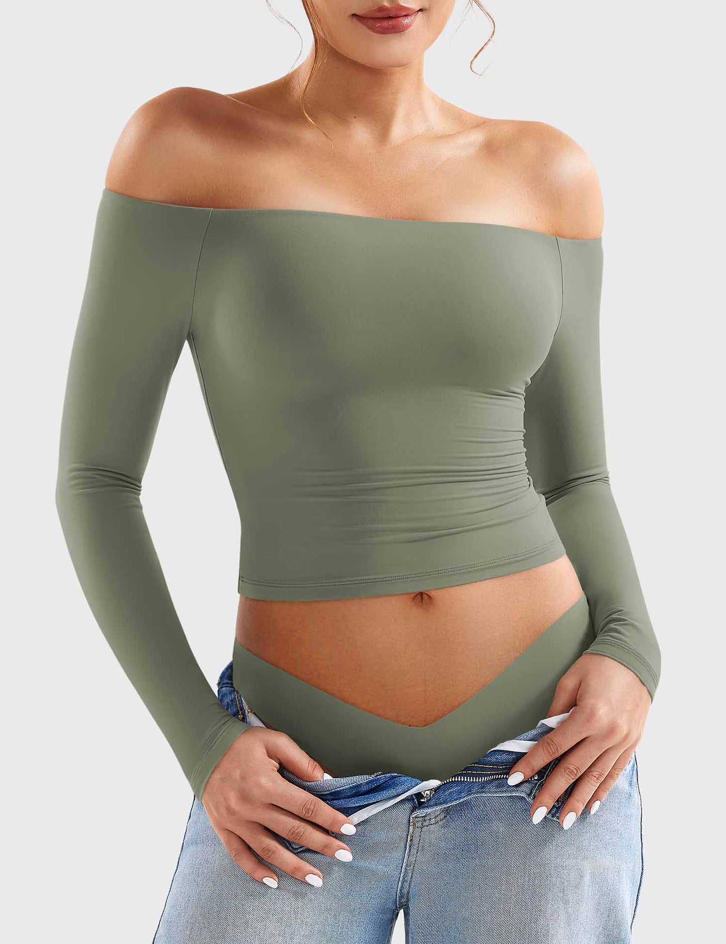 Vaeryn Luzlie Off Shoulder Top