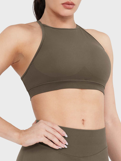 Yeoreo Acuffny High Neck Backless Sports Bra