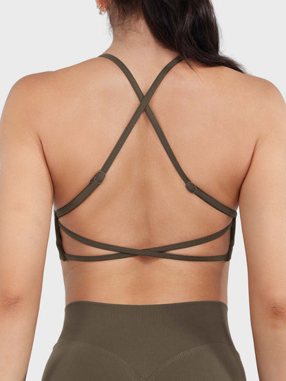 Yeoreo Acuffny High Neck Backless Sports Bra